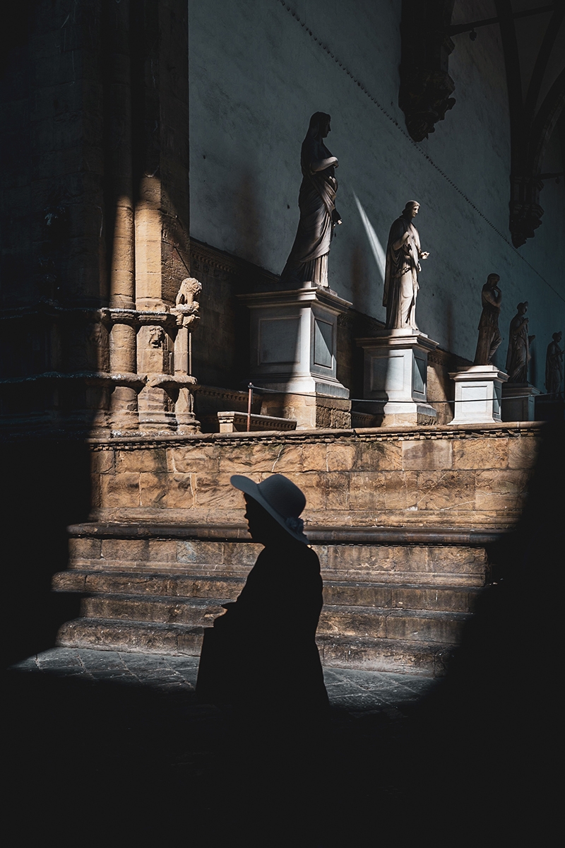 Florence in shadows