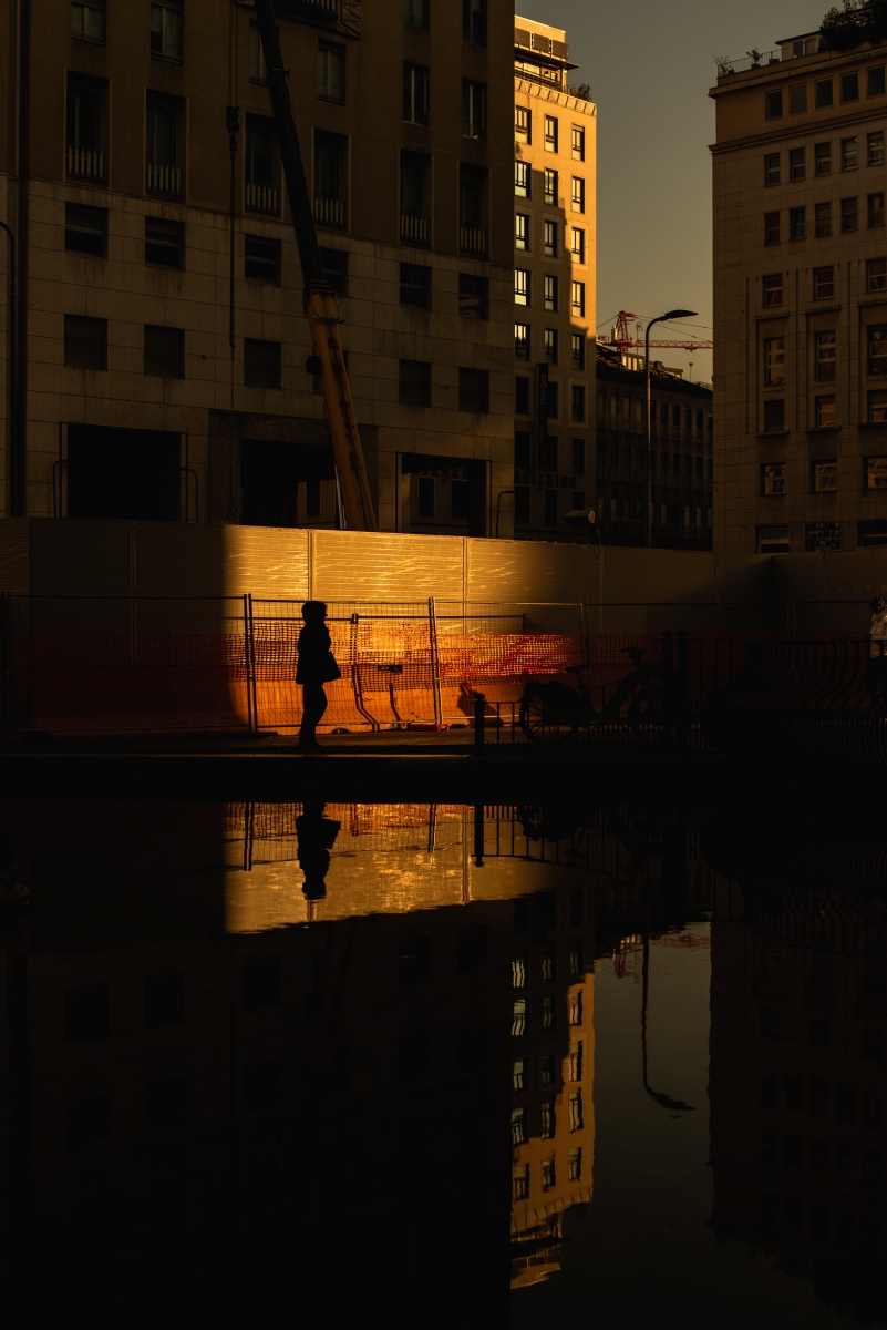 San Babila Golden hour
