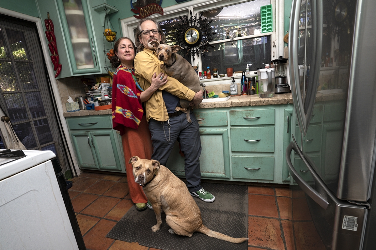 Portraits of Californians at Home