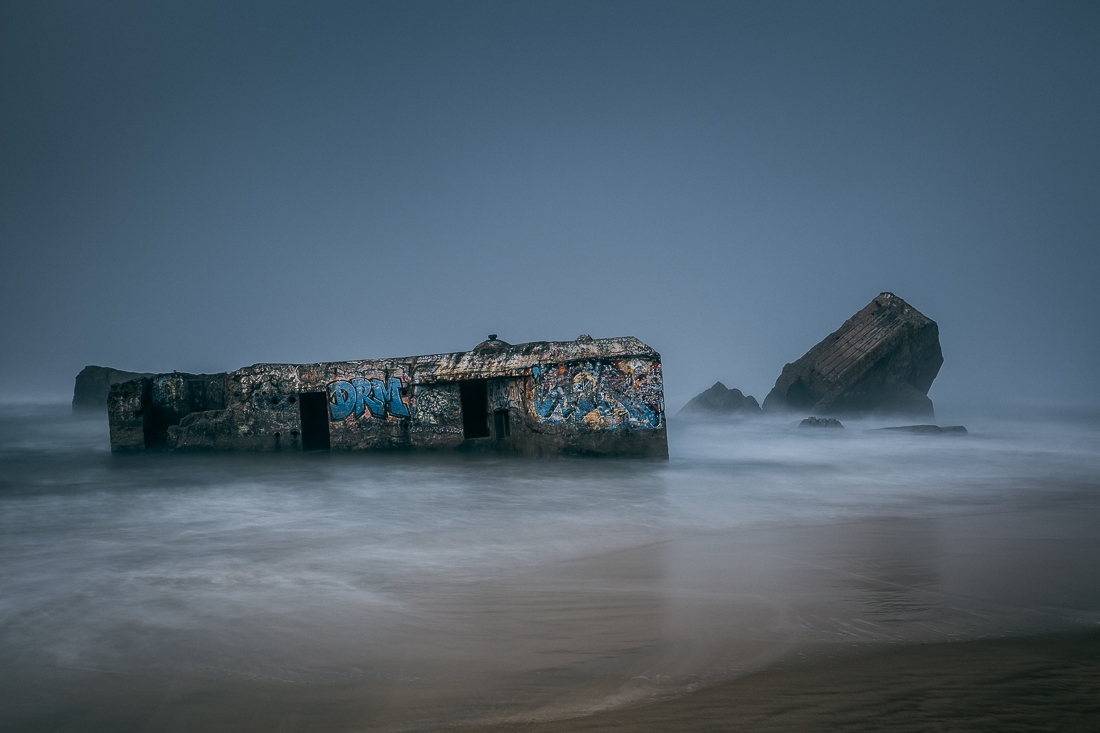 Atlantic wall - In the mist