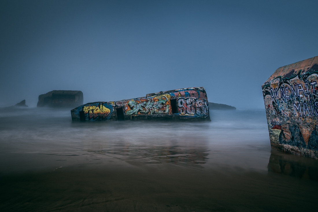 Atlantic wall - In the mist