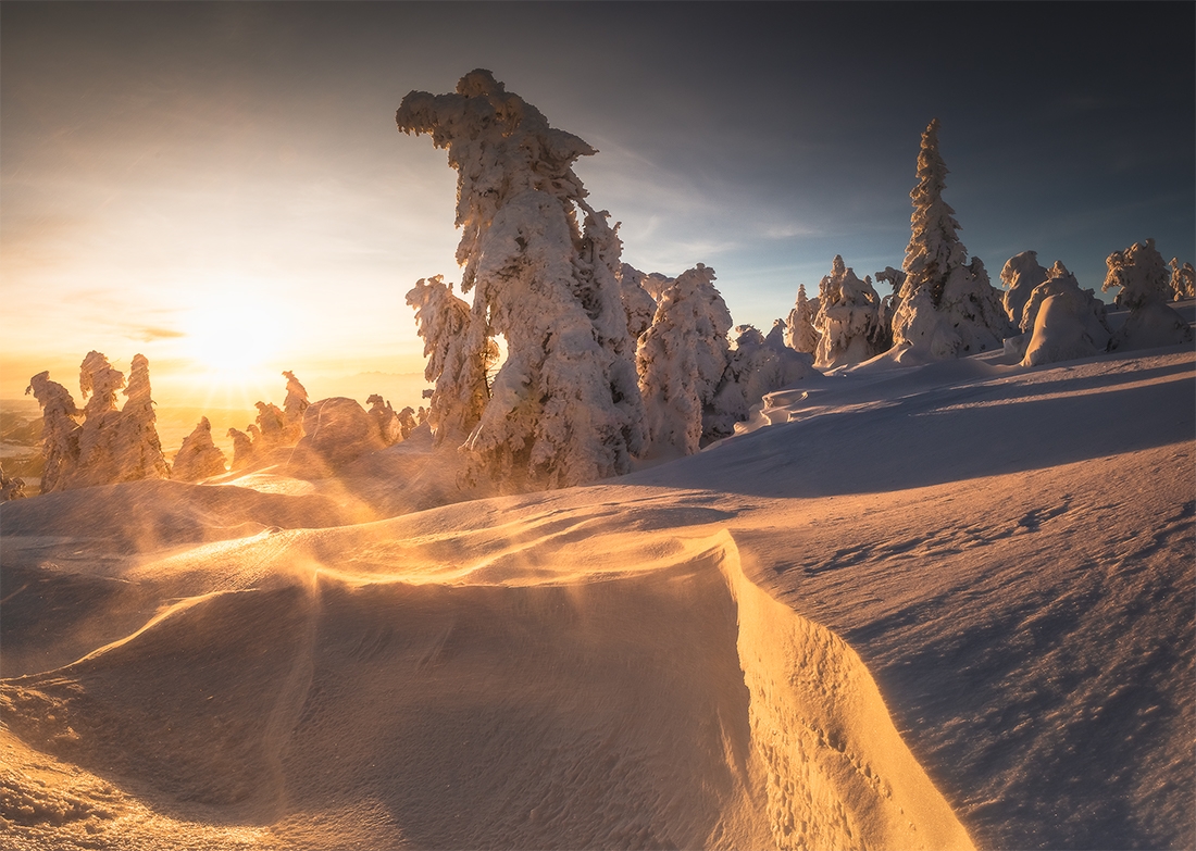 Stunning sunrises