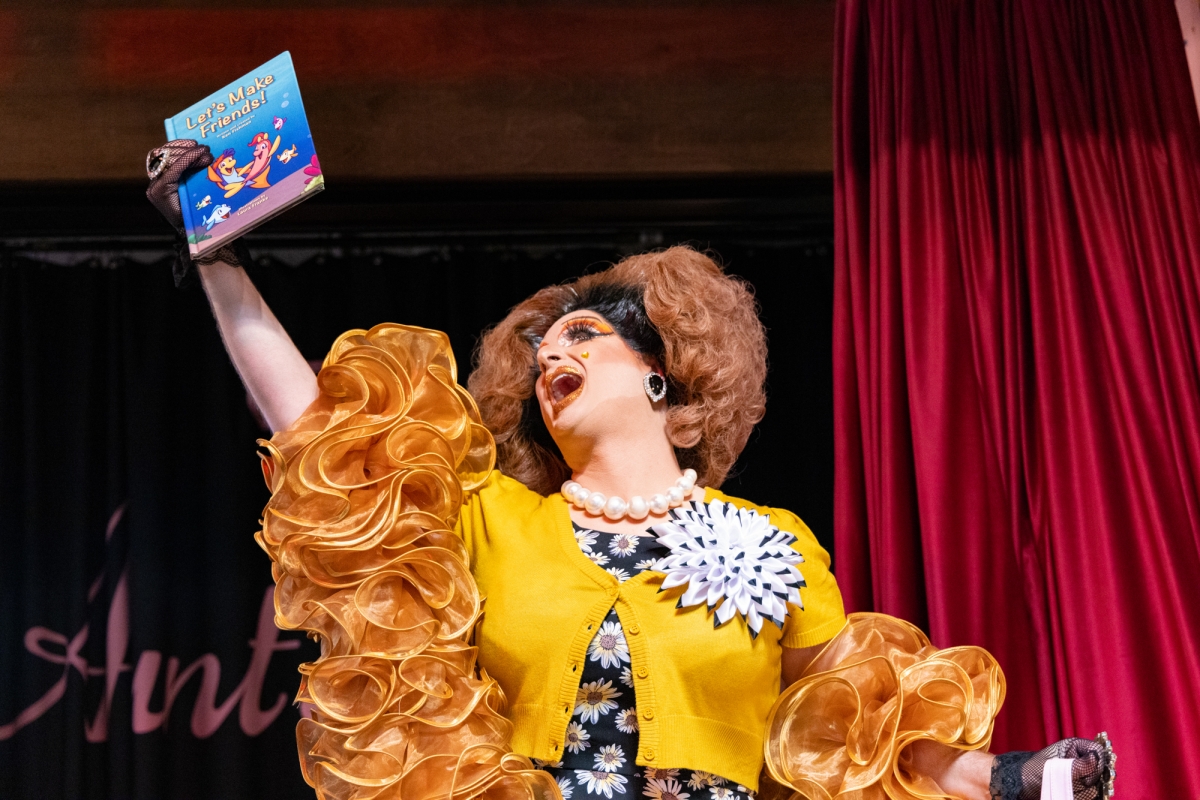 A QUEEN WITH COURAGE: Standing Up for Drag Story Time