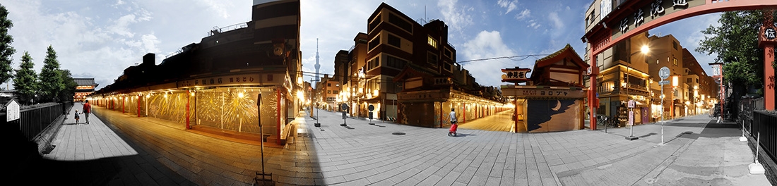 Intersection Asakusa Tokyo