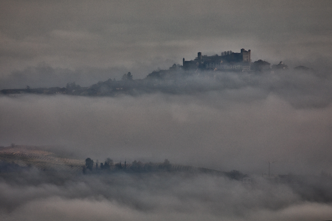 Sunrise over the Langhe