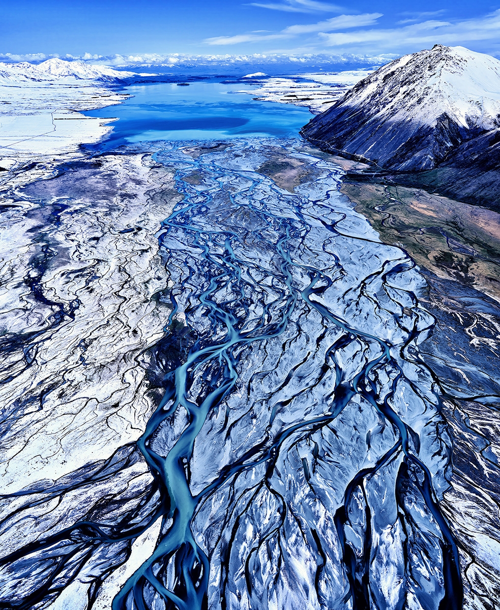 Glacial blue