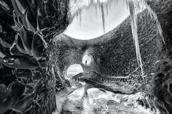 Beyond the world (black and white) 