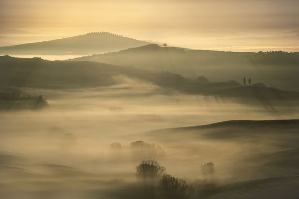 Light and Fog in Tuscany
