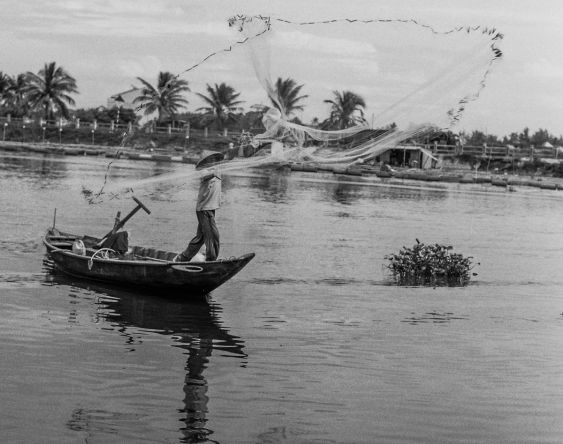 Mekong Delta Fisherman